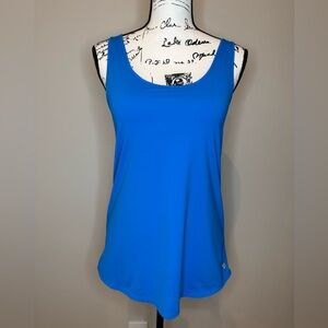 Lilly Pulitzer Blue Sleeveless Relaxed Tank Top
